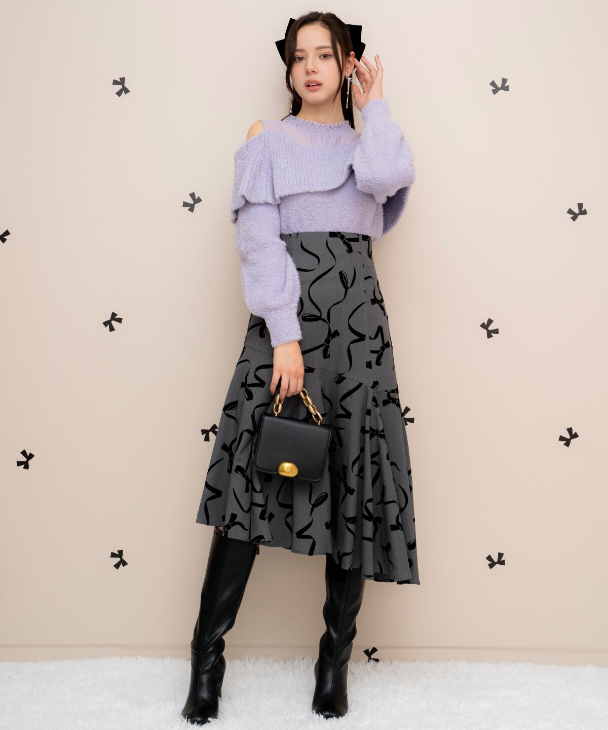 WILLSELECTION「プチテディヤーンプルオーバー」|ニット・セーター|