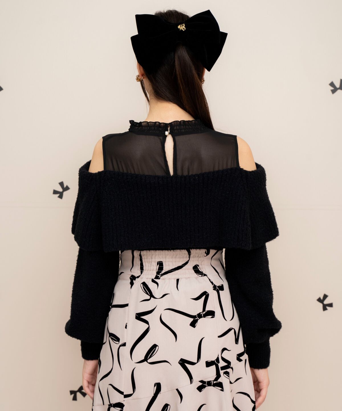 WILLSELECTION「プチテディヤーンプルオーバー」|ニット・セーター|