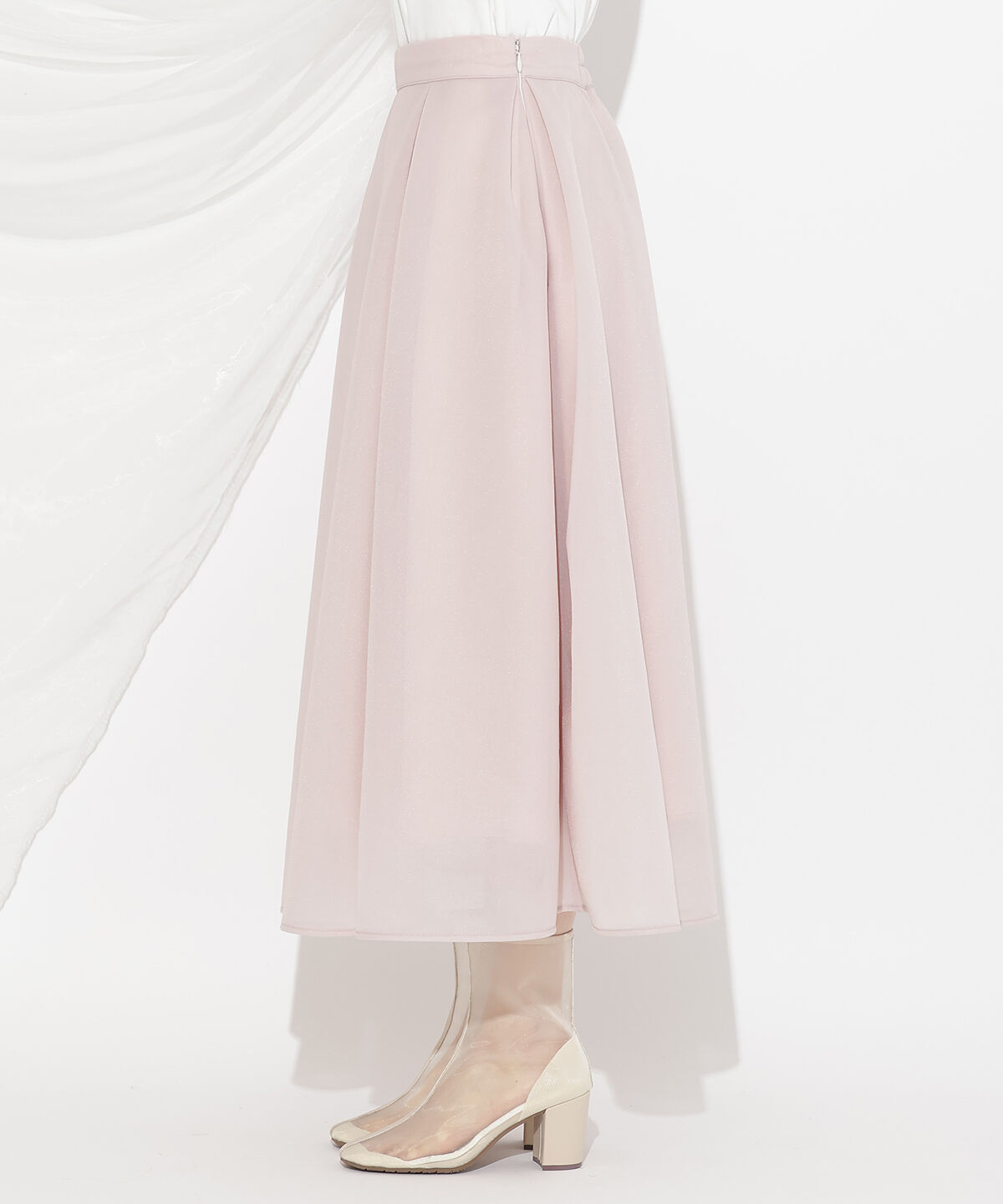 WILLSELECTION「シアーダンボールフレアスカート」|フレア|