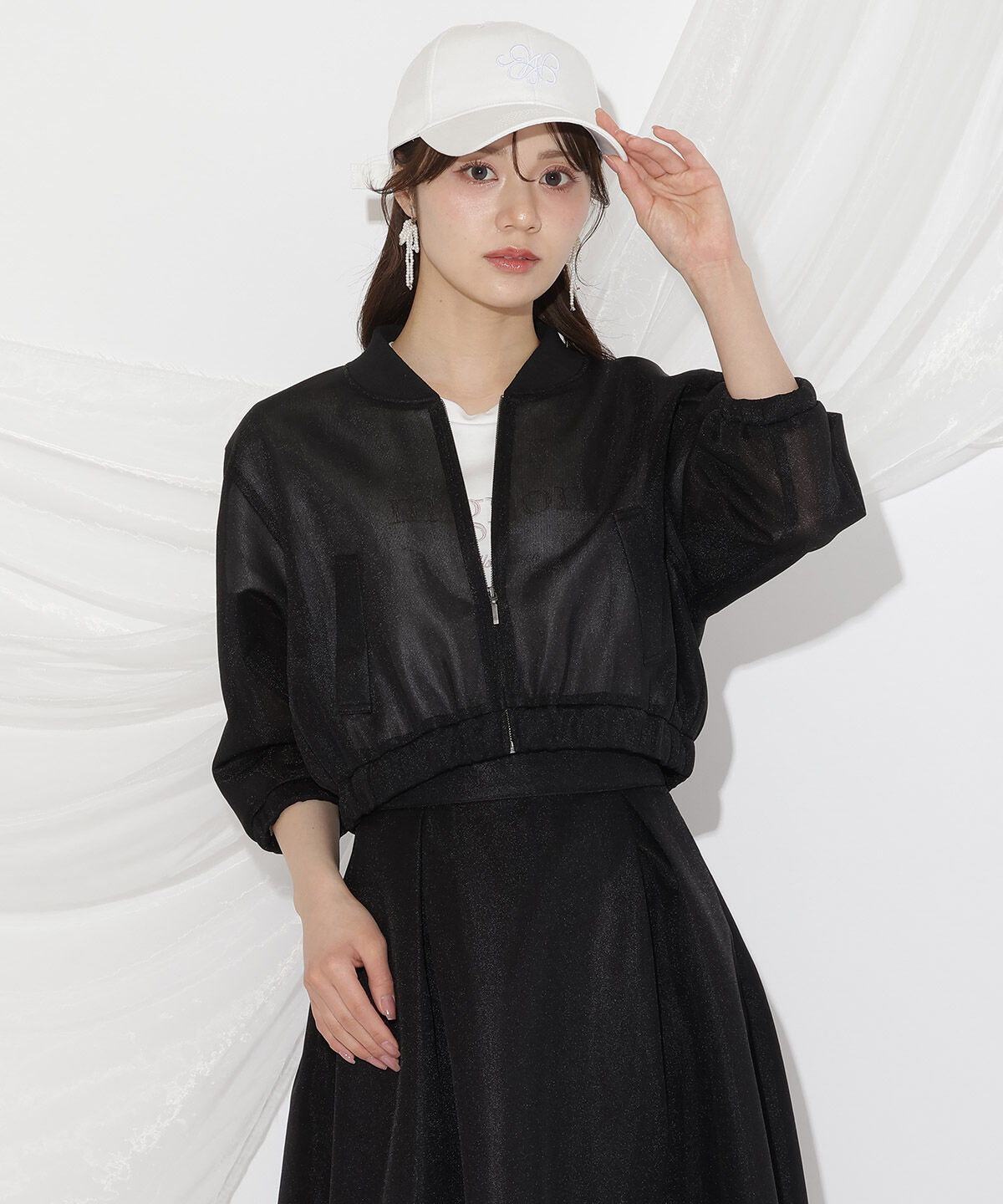 WILLSELECTION「シアーダンボールブルゾン」|ブルゾン・スタジャン|ブラック