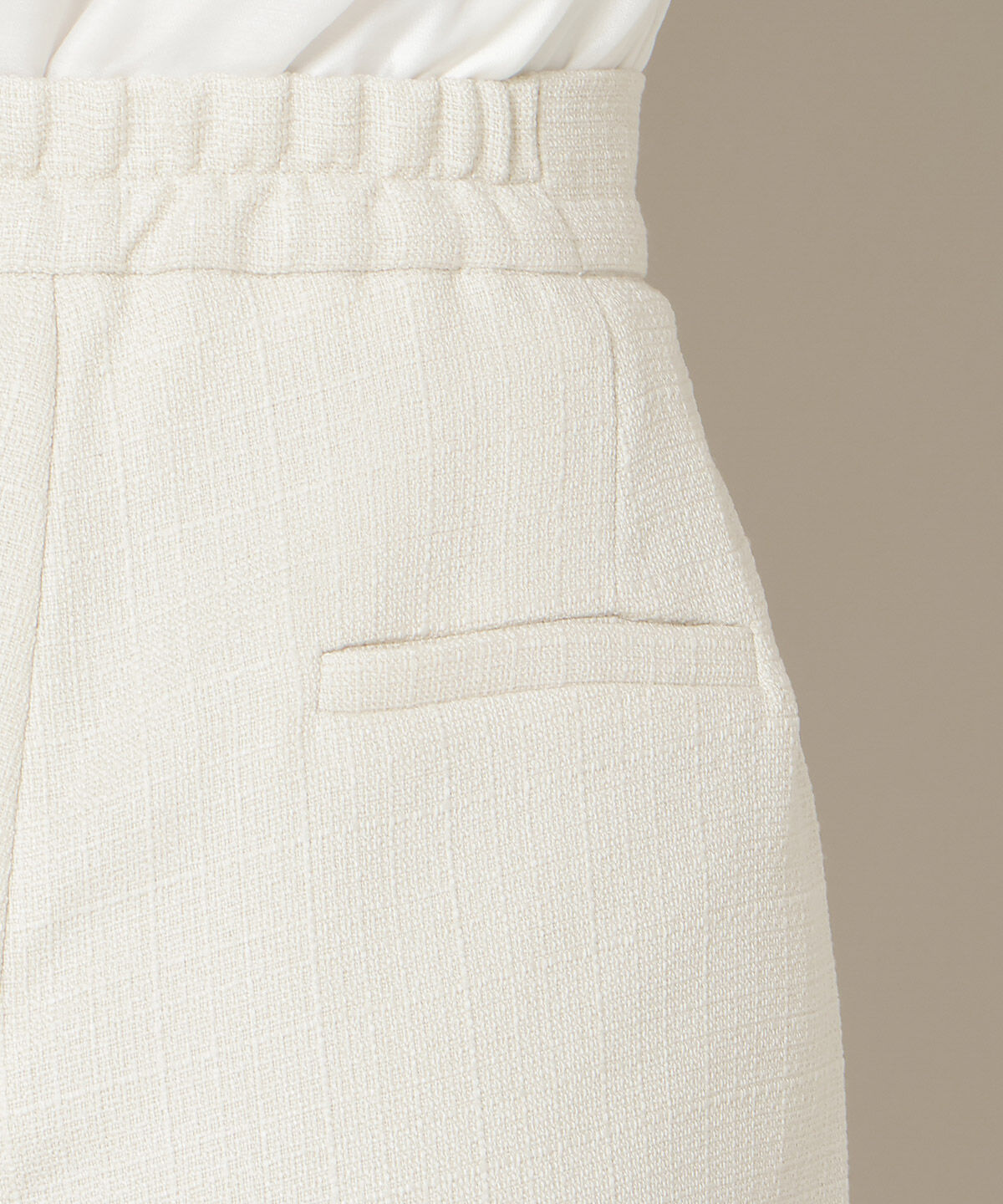 WILLSELECTION「ツイードタックショートパンツ」|キュロット|