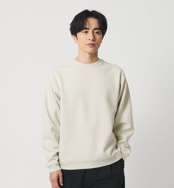 BEAUTY&YOUTH UNITED ARROWS「クレープ フリース クルーネック スウェット」|Tシャツ・カットソー|