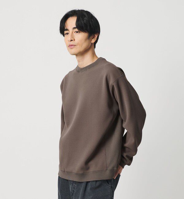 BEAUTY&YOUTH UNITED ARROWS「クレープ フリース クルーネック スウェット」|Tシャツ・カットソー|