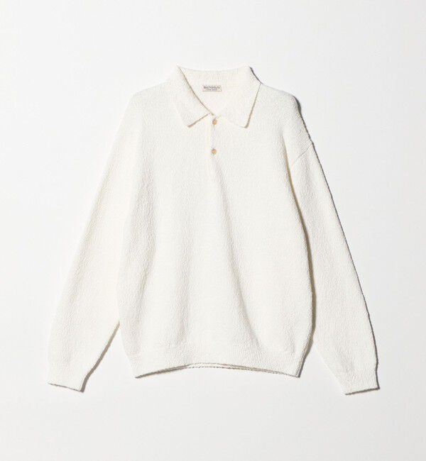 BEAUTY&YOUTH UNITED ARROWS「ヴァンプコットン ポロニット ウォッシャブル」|ニット・セーター|