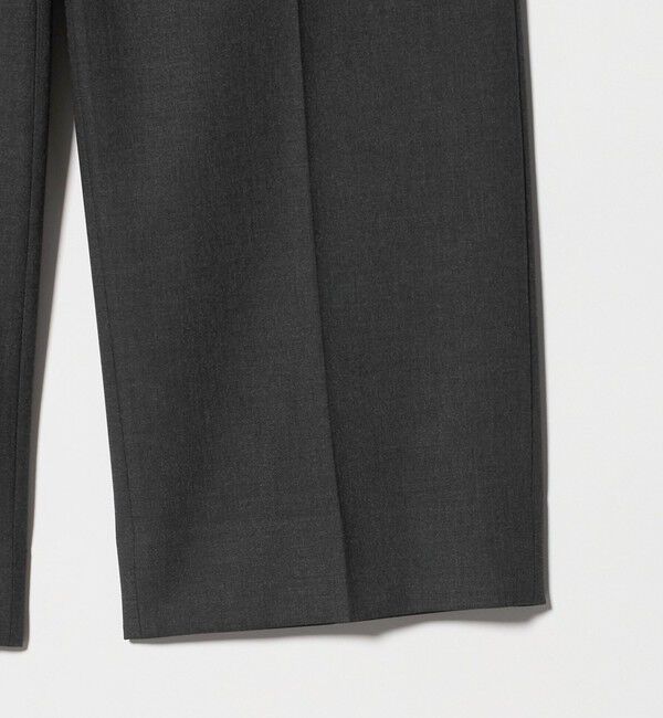 BEAUTY&YOUTH UNITED ARROWS「ダブル T/R 2プリーツ ボリューム スラックス NO.9 ウォッシャブル」|チノ|