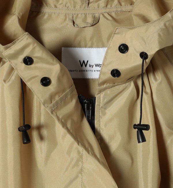 SHIPS any「Wpc.:〈手洗い可能〉アースカラー ロング モッズ レイン コート」|レインコート|