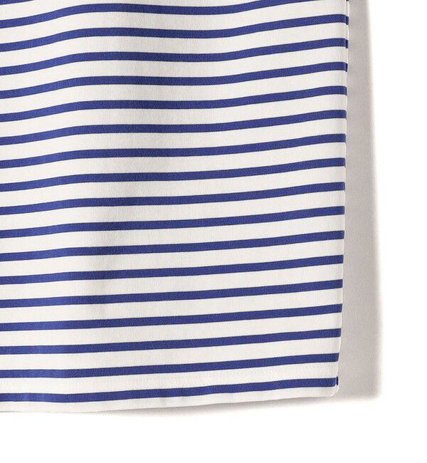 SHIPS for women「SHIPS NINE CASE:スリーブレス ボーダー TEE」|Tシャツ・カットソー|