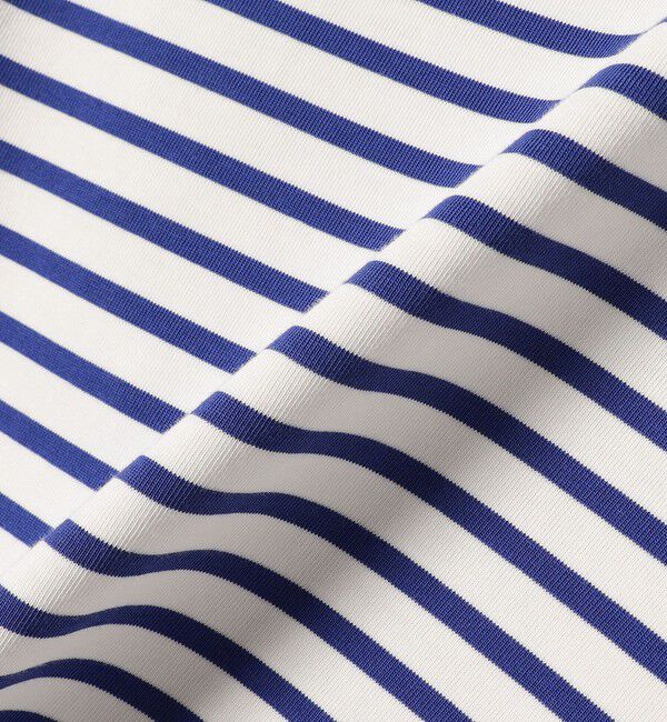 SHIPS for women「SHIPS NINE CASE:スリーブレス ボーダー TEE」|Tシャツ・カットソー|