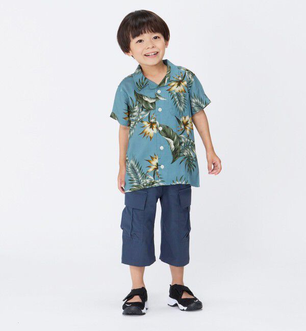 SHIPS Colors 「SHIPS Colors:〈洗濯機可能〉レーヨン プリント シャツ(80～130cm)」|シャツ・ブラウス|