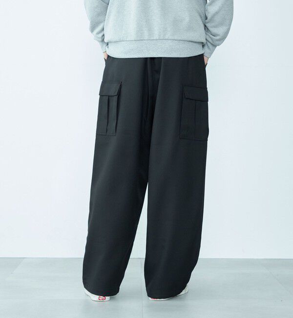 SHIPS「City Ambient Products: ワイド ユーティリティ カーゴパンツ」|カーゴ|