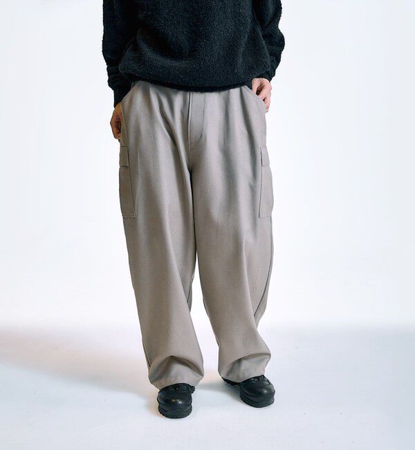 SHIPS「City Ambient Products: ワイド ユーティリティ カーゴパンツ」|カーゴ|