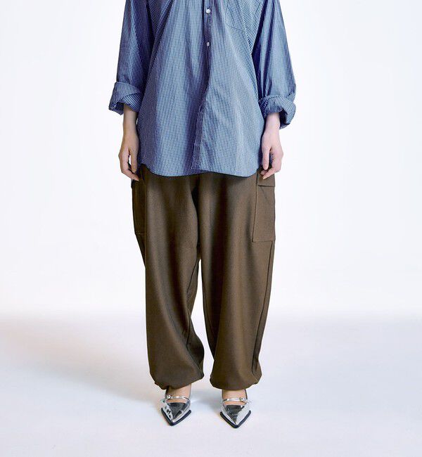 SHIPS「City Ambient Products: ワイド ユーティリティ カーゴパンツ」|カーゴ|ブラウン系