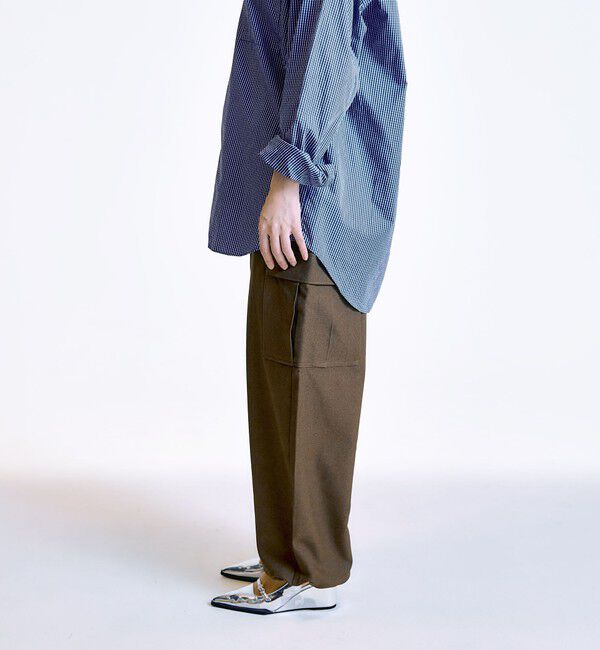 SHIPS「City Ambient Products: ワイド ユーティリティ カーゴパンツ」|カーゴ|