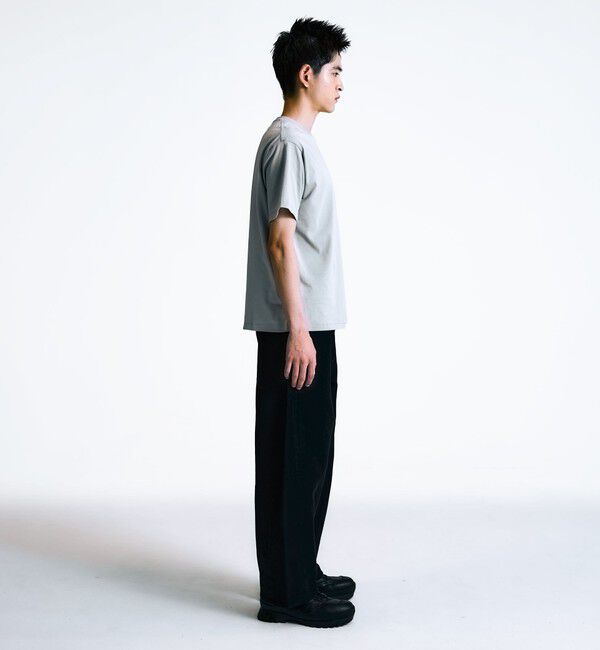 SHIPS「City Ambient Products: スクエアロゴ ポケット Tシャツ」|Tシャツ・カットソー|