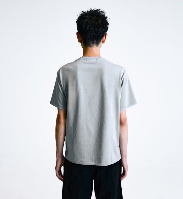 SHIPS「City Ambient Products: スクエアロゴ ポケット Tシャツ」|Tシャツ・カットソー|