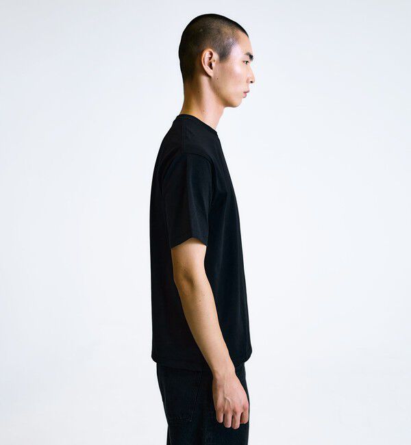 SHIPS「City Ambient Products: スクエアロゴ ポケット Tシャツ」|Tシャツ・カットソー|