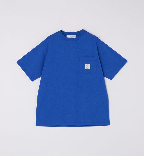 SHIPS「City Ambient Products: スクエアロゴ ポケット Tシャツ」|Tシャツ・カットソー|