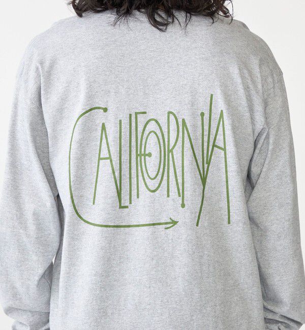 SHIPS「【SHIPS別注】THE DAY ON THE BEACH: プリント ポケット Tシャツ（ロンT）」|Tシャツ・カットソー|