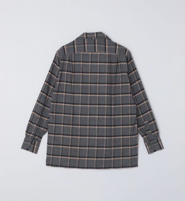SHIPS「【SHIPS別注】Errico Formicola: ウィンドウペーンチェック オーバーシャツ」|シャツ・ブラウス|