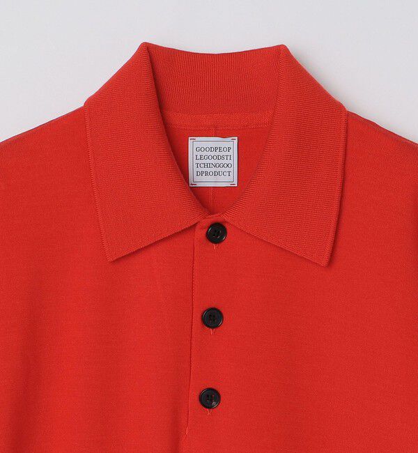 SHIPS「GP/GS/GP: ドルマン ニット ポロ ロングスリーブ」|ニット・セーター|