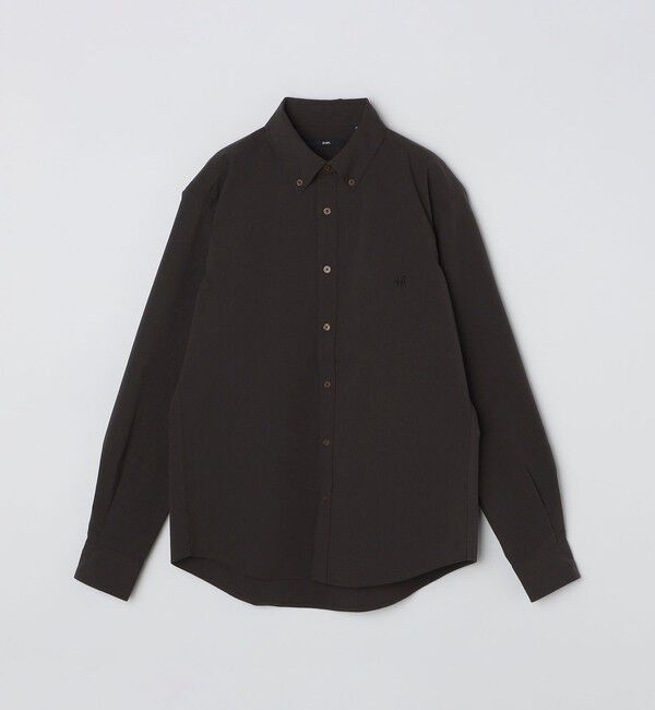 SHIPS「【WEB限定】SHIPS: 防シワ・吸水速乾 Drymix(R)タイプライターミニボタンダウンシャツ」|シャツ・ブラウス|