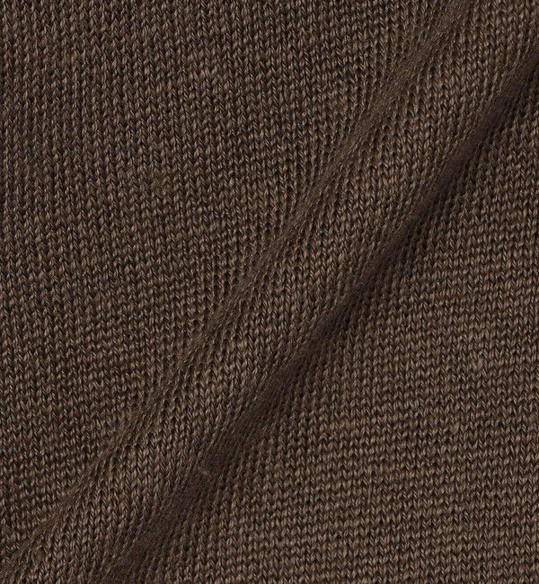 SHIPS「SHIPS:〈手洗い可能〉12ゲージ イタリー リネン ニット ポロ ショートスリーブ」|ポロシャツ|