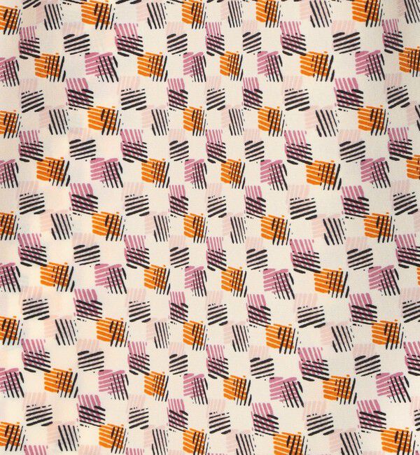 Ballsey「ミルフィープリント スキッパータックブラウス」|シャツ・ブラウス|