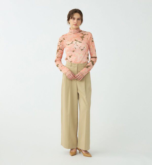 Ballsey「ピオニープリント タートルネックプルオーバー」|Tシャツ・カットソー|