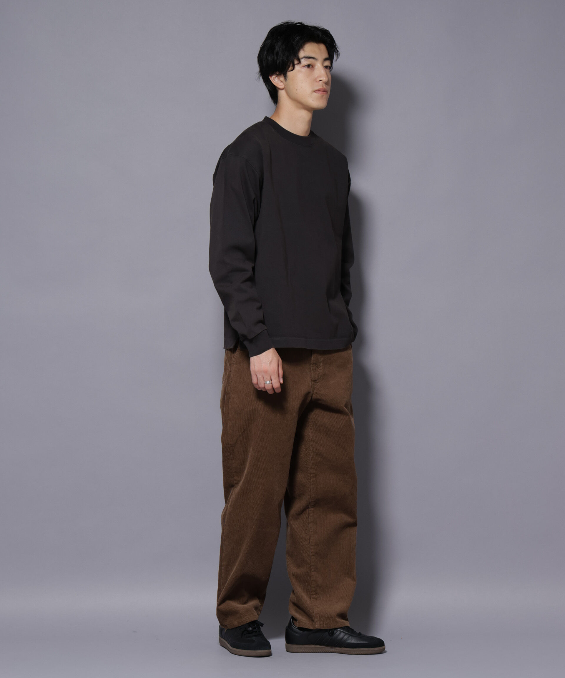 nano･universe「ヘビーオンスワイドプルオーバー 長袖」|Tシャツ・カットソー|