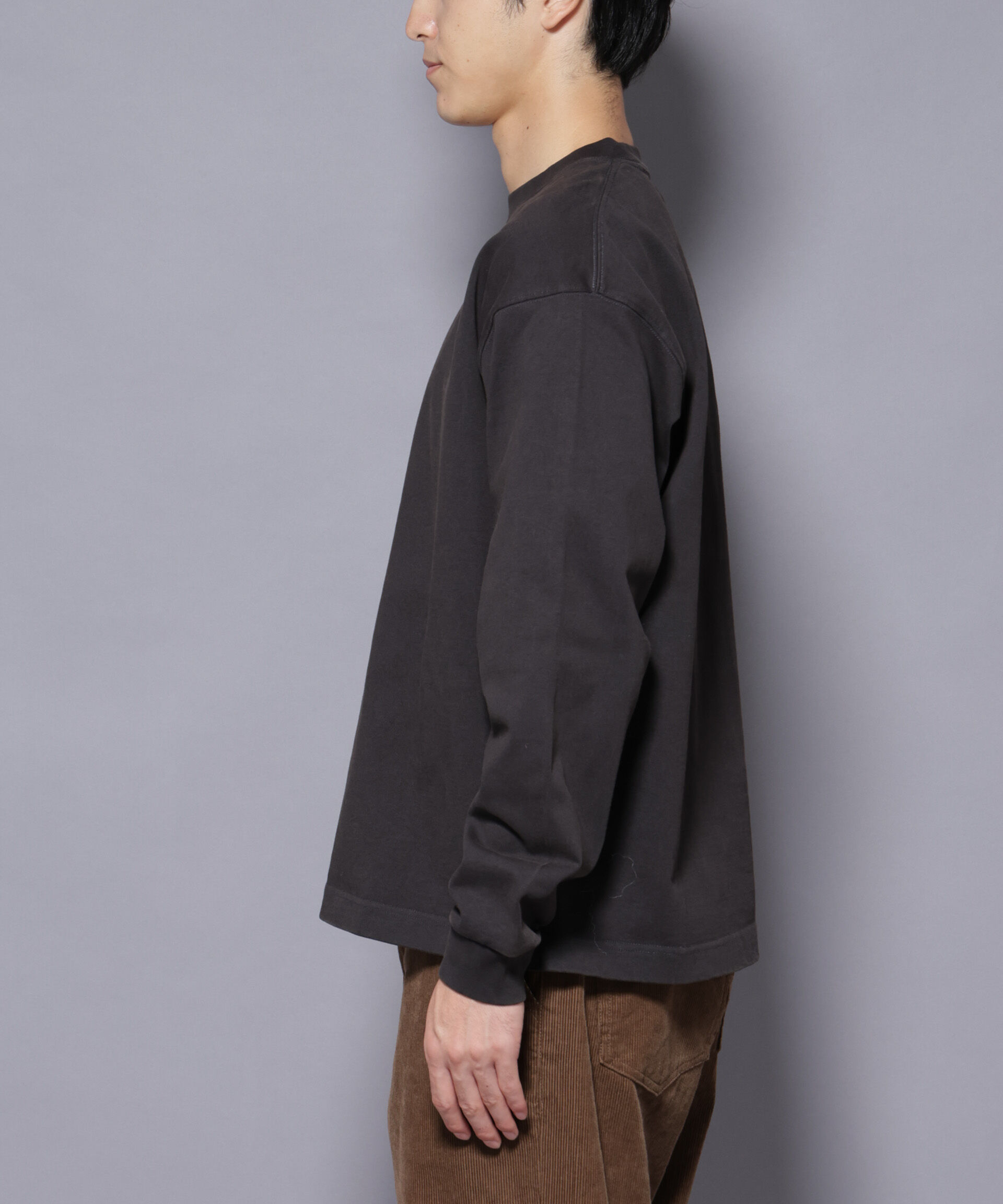 nano･universe「ヘビーオンスワイドプルオーバー 長袖」|Tシャツ・カットソー|