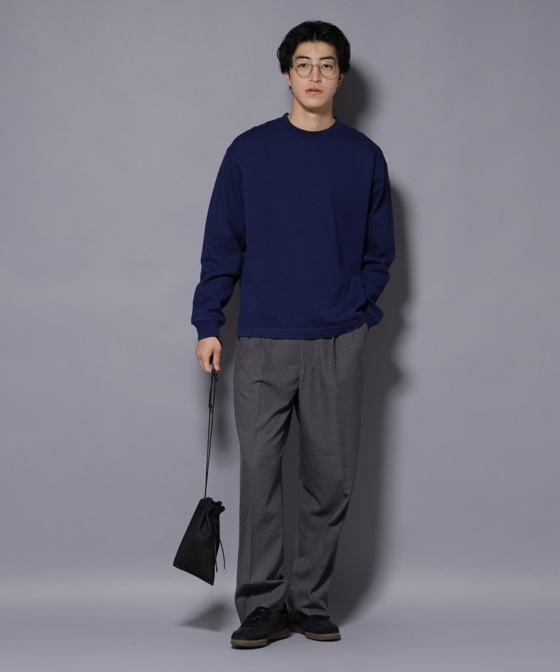 nano･universe「ヘビーオンスワイドプルオーバー 長袖」|Tシャツ・カットソー|