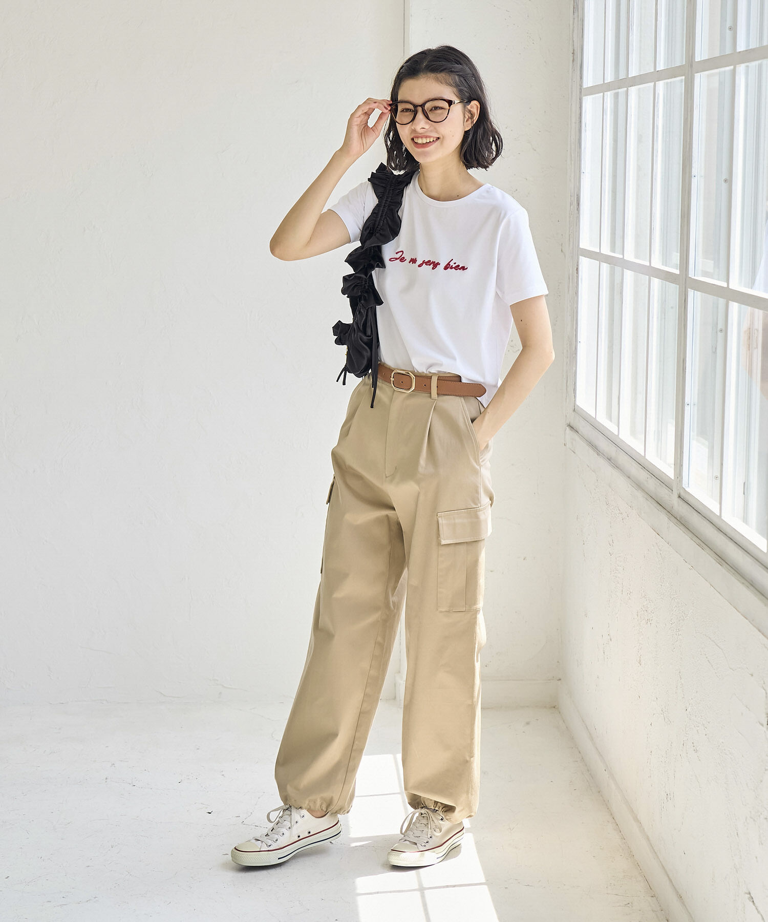 ROPE' PICNIC R「チノカーゴパンツ」|カーゴ|