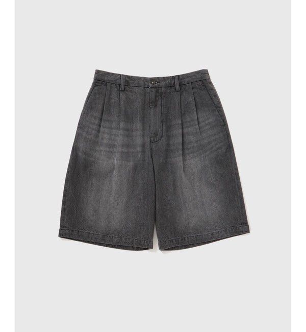 ADAM ET ROPE'「ダメージデニム バギー イージー ショーツ / ADAM ET ROPE' JEANS」|デニム|