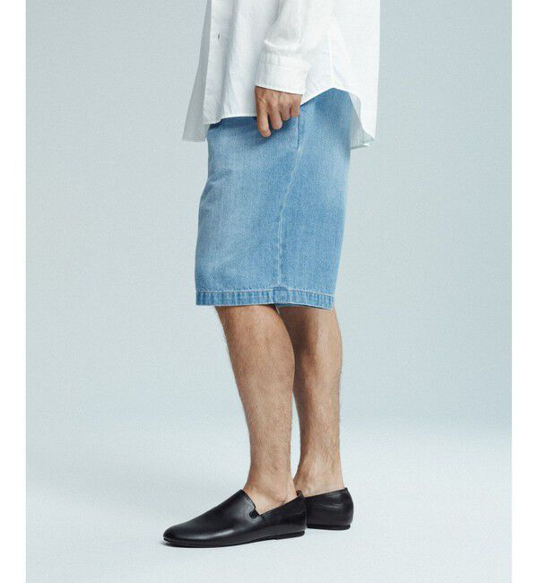 ADAM ET ROPE'「ダメージデニム バギー イージー ショーツ / ADAM ET ROPE' JEANS」|デニム|