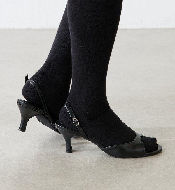  「【PAPILLONNER/パピヨネ】メタリックラウンドサンダル」|その他|