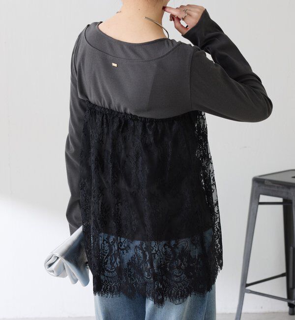  「【PAPILLONNER/パピヨネ】レースレイヤードミニスカート」|その他|