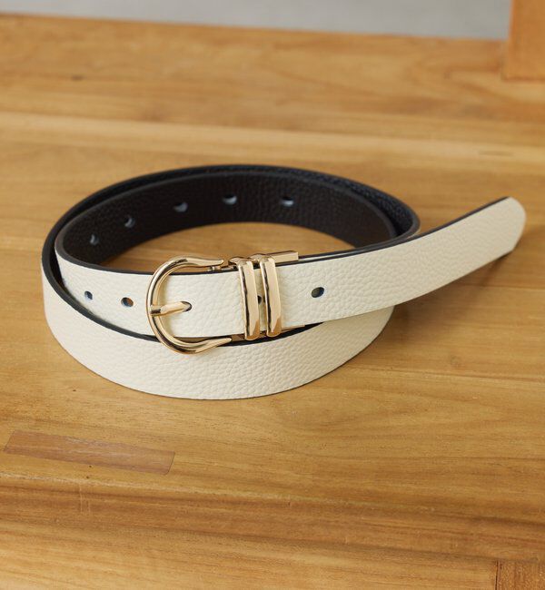  「リバーシブルレザーベルト」|ベルト|