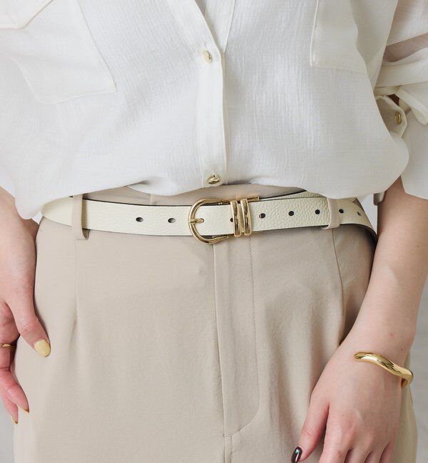  「リバーシブルレザーベルト」|ベルト|