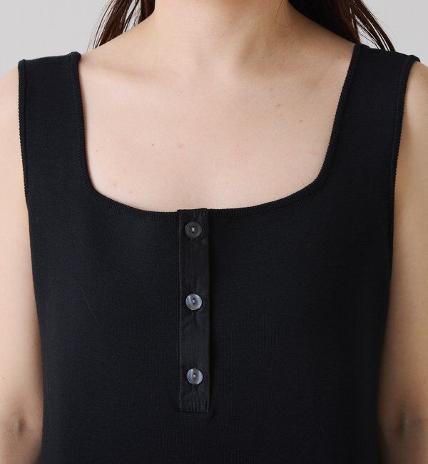  「【前後２通り/２サイズ展開】ミラノリブニットワンピース」|ワンピース|