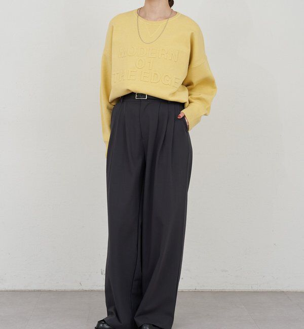  「エンボス加工ニット」|ニット・セーター|