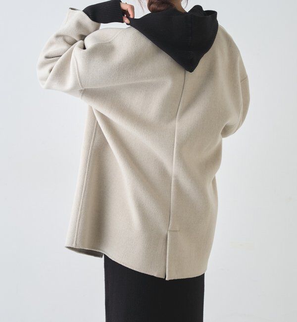  「フーデットジップワンピース」|ワンピース|