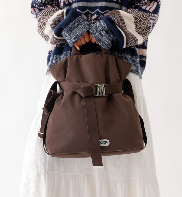 Rouge vif「【OUTDOOR PRODUCTS / アウトドアプロダクツ】2wayTote」|ショルダー・メッセンジャー|ブラウン