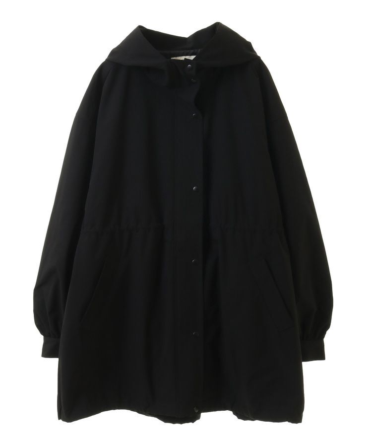 earth music&ecology「ドロストミドル丈パーカー」|ブルゾン・スタジャン|