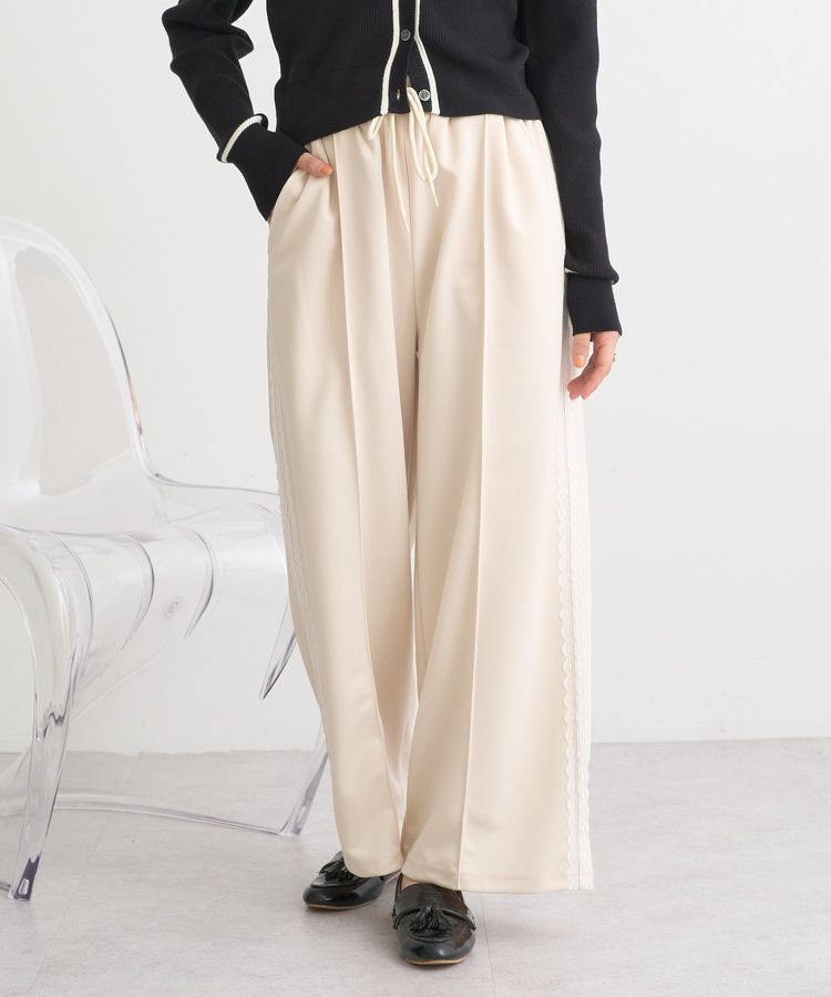 earth music&ecology「レースラインルーズパンツ」|その他|