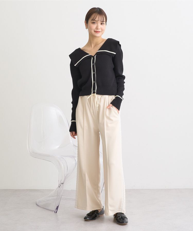 earth music&ecology「レースラインルーズパンツ」|その他|