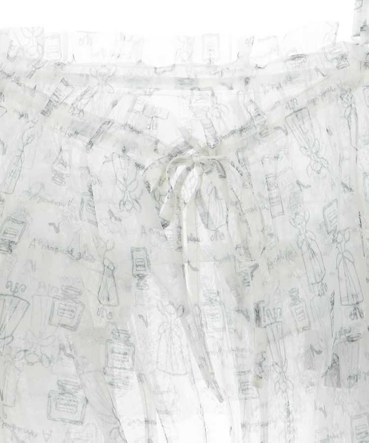 earth music&ecology「シンデレラ/総柄プリントマルチビスチェ」|ベスト・ジレ|