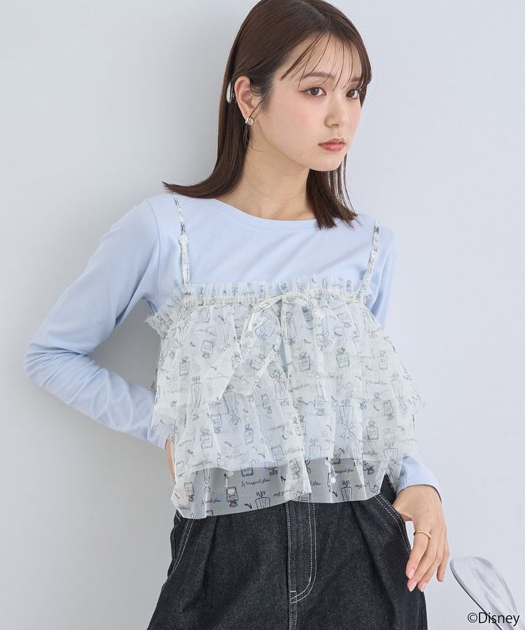 earth music&ecology「シンデレラ/総柄プリントマルチビスチェ」|ベスト・ジレ|