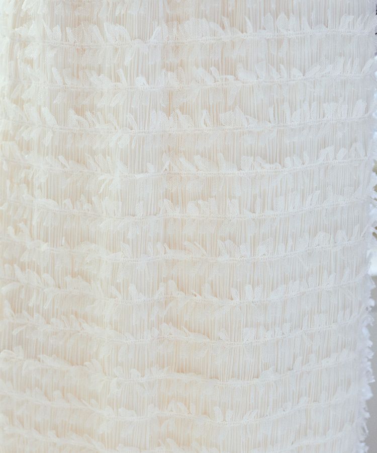 earth music&ecology「フェザーナロースカート」|タイト|