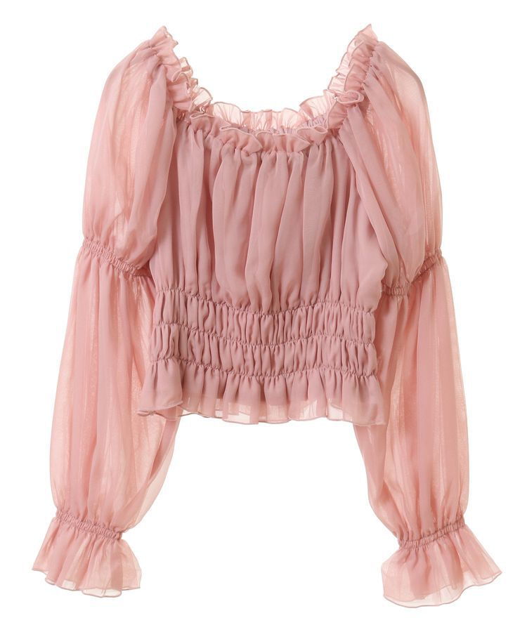 earth music&ecology「スクエアネックシャーリングショートブラウス」|シャツ・ブラウス|