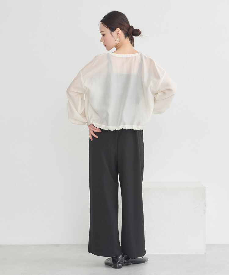 earth music&ecology「デザインキャミサロペット」|オールインワン|